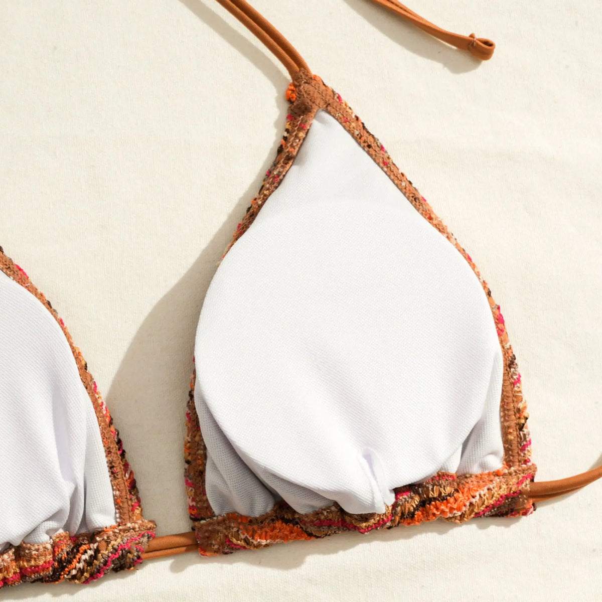 2026 Triangle String Bikinis Women 3 Pieces Swimwear Female Sexy Padded Swimsuit Bathers Bathing Swimming Swim Suit Beachwear