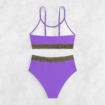 Sexy High Waist Bikini Black 2026 Women Swimsuit Two Pieces Swimwear Female Bikinis Set Purple Bathing Suits Brazilian Biquini