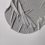 Women's yoga sports T-shirt, Modal ribbed yoga long sleeved outdoor sports loose top slimming yoga T-shirt cover