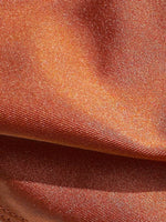 Sexy Pleate High Waist Bikini Set 2026 Women Orange Metal Buckle Push Up Two Piece Swimsuit Beach Bathing Suit Holiday Swimwear