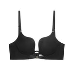 Push-Up Bras For Women Non-wire Fixed Cup Bra Sexy Deep U Lingerie Soft 3/4 Cup Brassiere Top Women's Underwear S-XL