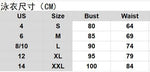 Long-sleeved Sunscreen Swimsuit European and American Split Surf Suit Cross-border Swimsuit Bikini Women's Bikini Wetsuit Set