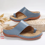 Lightweight Clip Toe Wedge Heel Slippers Women Plus Size 43 Thick Bottom Casual Sandals Woman Outdoor Platform Summer Sandles