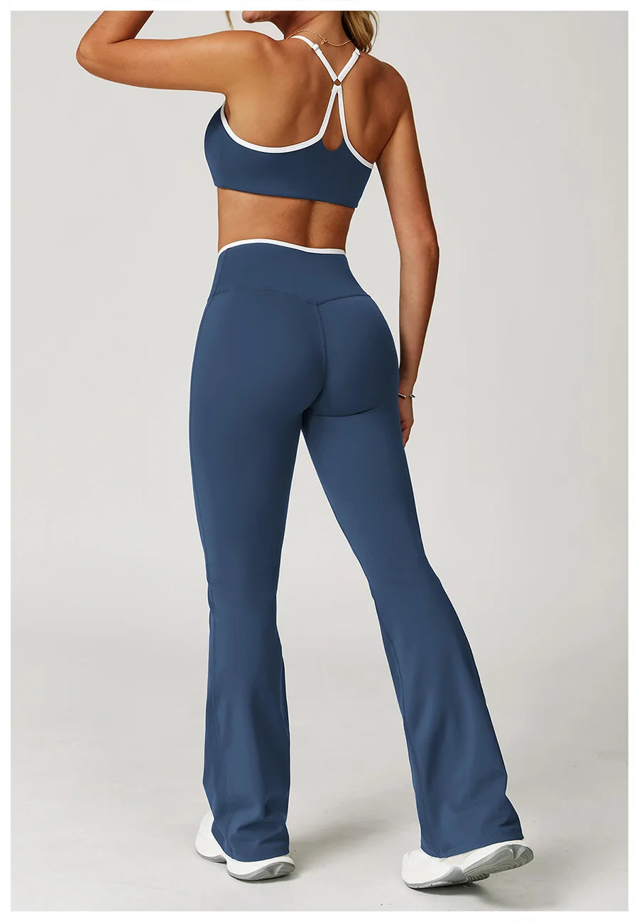 Sportswear Woman Gym Sports Bra Shorts Leggings 2 Piece Set Workout Naked Feeling Seamless Female Fitness Clothing Tracksuits