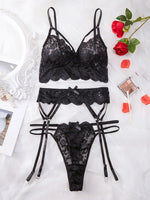 Sexy Lingerie Woman Lace Transparent Underwear Fairy Brief Sets Delicate Bra Kit Push Up Breves Sets Thin Erotic Bras