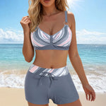 Women'S Two-Pieces Tankini Bikinis Swimsuit Outfit Women High Waisted Bikini Sexy Push Up Two Piece Swimsuits купальники женские