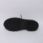 Women Spring New Black Platform Flats Shoes Women Loafers Slip on Boat Shoes Designer Casual Leather Oxfords 2026
