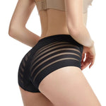 High Rise Briefs Women Seamless Panties High Elastic Panties Tummy Control Shapewear Glossy Underwear Sexy Lingerie M-3XL