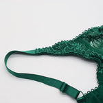 Bras For Womens Lace Bra Lager Bosom See Through Underwire Sexy Lingerie BH Tops Plus Size C D DD E F Cup