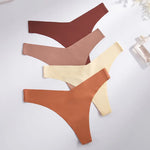 Seamless Women Panties Underwear Female Thong Intimates G StringLadies Low-Rise Briefs Sexy Panty Set Lingerie Size S-XL