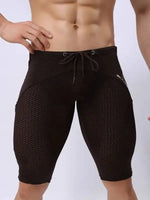 Men's Underwear Shaping Pants Sports Slim Fit Pants Sports Mid-Length Pants Cycling Pants Pants Casaul Elegant Style Pants 3TEL