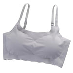 Seamless Bra Push Up Bras For Women Ice Silk Underwear Sports Fitness Bra Sexy Lingerie No Steel Ring Soft Support Bra