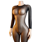 Open Crotchless Bodystocking for Sex Perspective Sexy Lingerie Sexiest Fishnet Bodysuit Erotic Outfit Teddy Full Body Stocking