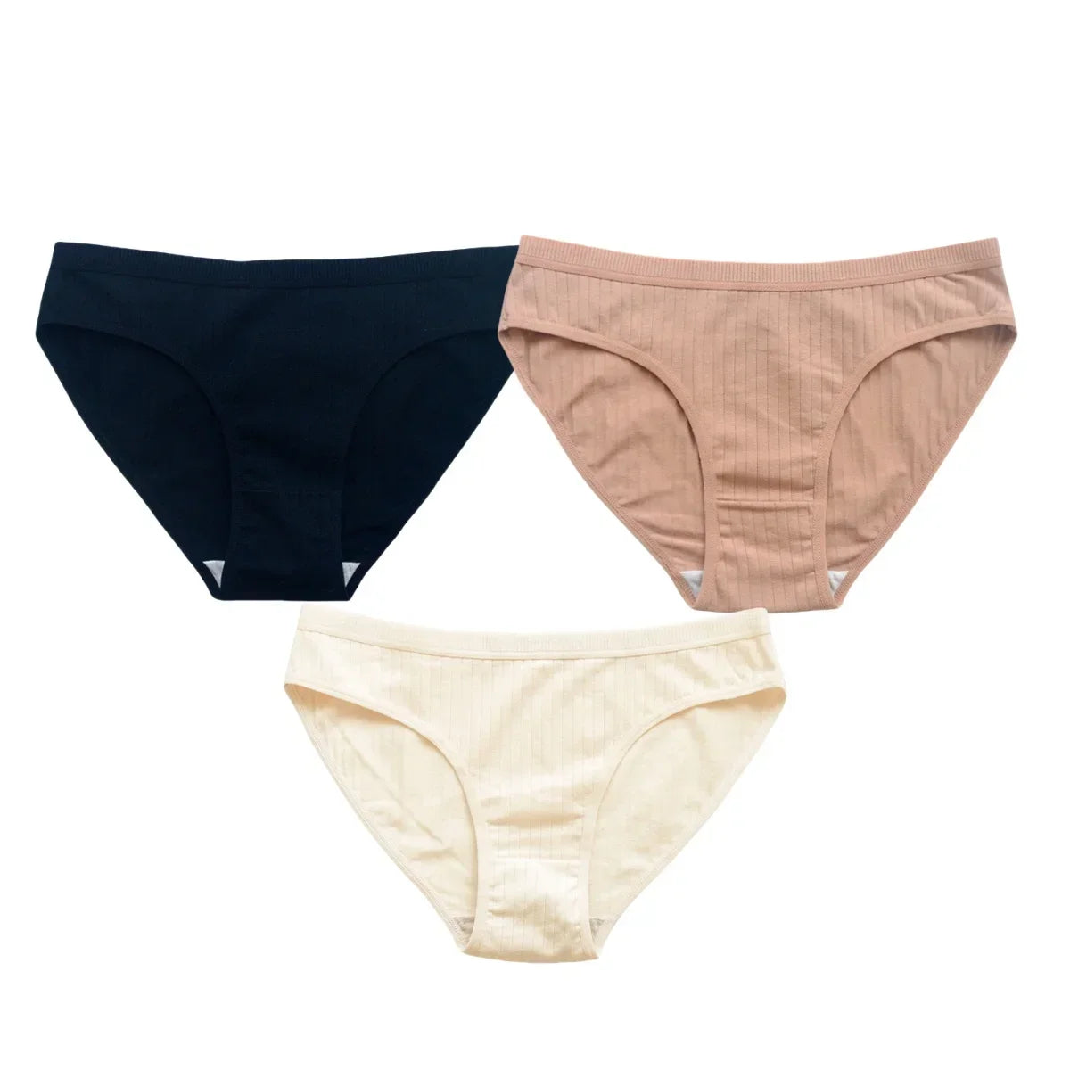 3Pcs/Set Cotton Panties Women Briefs Sexy Female Underpants Solid Pantys Seamless Underwear M-XL Panties Soft Lingerie Intimates