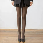 Trendix New Red Stockings Women Bodycon Super Elastic See Through Lace Pantyhose Autumn Sexy Slim Elegant Burgundy Tights Winter
