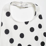 Women's Polka Dot Balloon Cut Halter Top Women Black White Polka Dot Halter Neck Ruffle Peplum Top Sleeveless Casual Blouse 5WUO