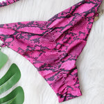 Halter Shiny Jewelled Diamond Bikini Women Swimwear Female Swimsuit Two-pieces Bikini Set Brazilian Bathing Suit Swim Beach Wear