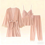 Sexy Butterfly Backless Velvet Sleepwear Set Women's Home Clothes V-neck Long Sleeve Pants Comfortable Mid-weight 2025 New