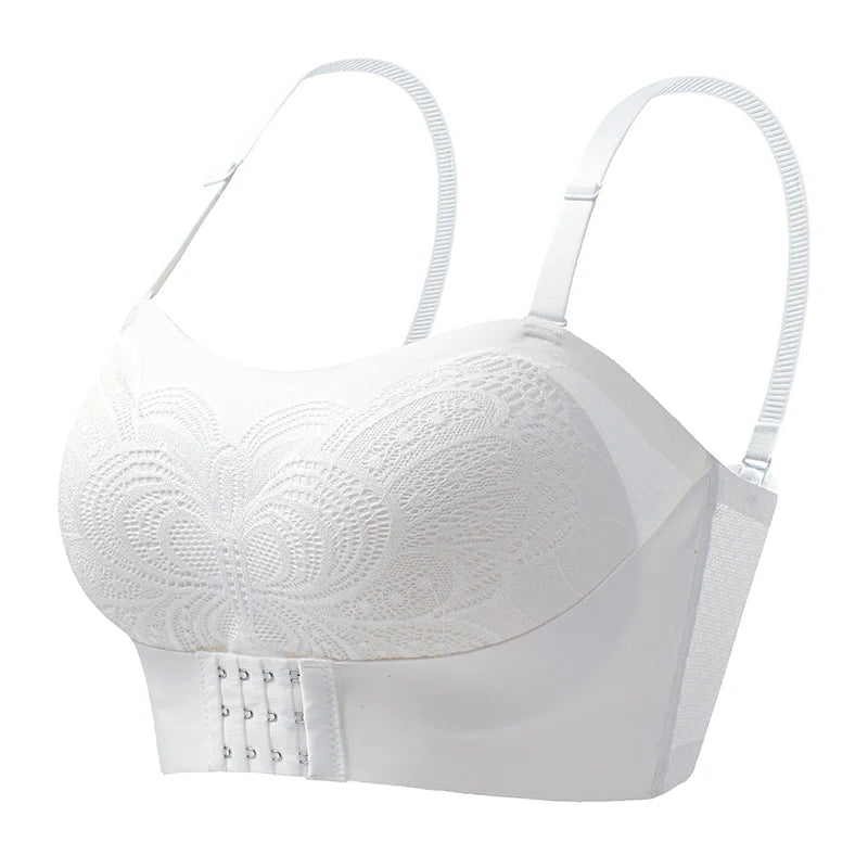 Front Closure Posture Corrector Bras Beauty Back Tops Butterfly Sports Vest strapless Bralette Humpback Correct Tops M-6XL Size