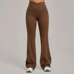 Women's Pilates Straight Yoga Pants Leggings Versatile Loose Wide-Leg Running Sports Fitness Hip-Lifting High Waist Trousers