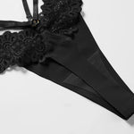 Lace Girls G String Thin Sexy Panties Seamless Women Briefs Ice Silk Thong Hollow Out Low Waist Underwear Female Lingerie