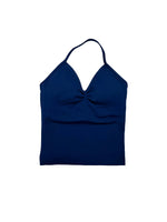 DFTLF Impact Longline Strappy Top Sports Yoga Vest Women Fitness Tank Top Gym Beautiful Open Back Bra Running Workout Halter