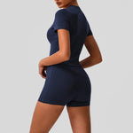 Women's 2 Piece Yoga Suit Fitness Gym Sports Set Hip Lifting High Waist Tracksuit Quick Drying Breathable Running Set