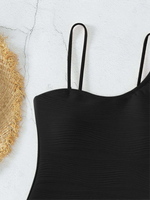 2026 Plain One Shoulder Swimsuit One Piece Solid Swimwear Women Sexy Bathers Bathing Swimming Swim Suit Female Beachwear