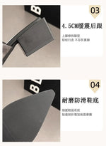 2026 New Summer Women Cover Toe Mules Slippers Fashion Metal Decoration Thick Heel Slide Shoes Comfort Street Style Footwear