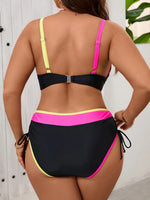 2026 Large Plus Big Size Bikini High Waist Swimsuit Women Two Pieces Triangle Swimwear Female Bathing Swimming Swim Suit 0XL-5XL