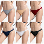 1Pc Cotton Panties Women's Low Waist Briefs Female Underwear Breathable Underpants Comfort Panties Sexy Lingerie M-XL
