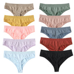 3PCS/Set Seamless Thongs Women Panties G-String Sport Underwear Female Sexy Lingerie Low Waist T-Back Underpants M-XL Intimates