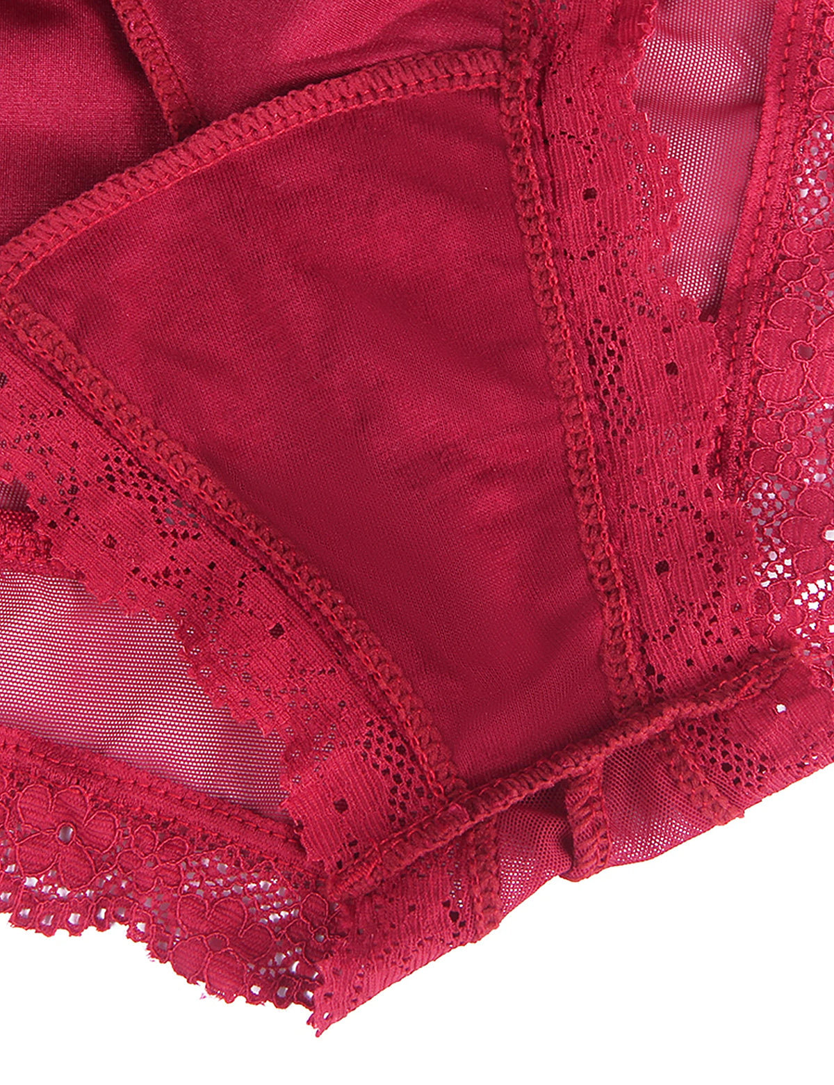 Women's Hollow Out Sexy Panties Low Waist Lingerie Knicker 5XL Plus Size Female Briefs Thongs Red Cotton Tanga Strappy Underwear