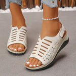 Fashion Designer Women's Wedges Sandals New Woman Breathable Sandals Fashion Comfort Handiness Summer Casual Female Sandals