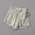 Women's Summer Sports Fitness Short Quick Dry Loose Anti Glare with Pocket Style New Pants
