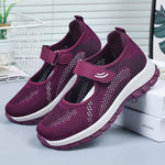 Women Shoes Breathable Vulcanized Shoes Purple Women Sneakers Fashion Breathable Mesh Casual WalkingWomen Work