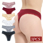 3Pcs/Set Cotton Panties Women G-string Female Underpants Sexy Lingerie Seamless Underwear Low Rise Panties M-XL Intimates