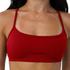 Sports Bra Women Padded Yoga Top Seamless Gym Bra Top Back Cross Workout Tank Top Push Up Fitness Crop Top Running Underwear