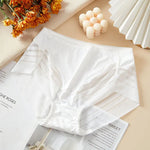 1 Pcs Women Panties Plus Size 3XL 4XL High Waist Sexy Hip Lift Briefs Seamless Lace Breathable Solid Silk Panty Female Lingerie