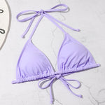 3 Pieces Bikini Set With SkirtTie Dye String Thong Bathing Suit Women Swimsuit FemaleSwimwear Beach Wear Swim Lady Summer