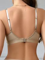 Ladies' hollowed out perspective strapless bra, sexy and sponge free bra