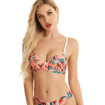Toucheart Women's Traceless Bra Set Steel Rings Breathable Underwear with Gathered Design To Prevent Exposure Comfortable Fit