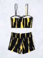 2026 Print High Waist String Two Piece Bikini Women Swimwear Female Swimsuit Bathers Bathing Swimming Suit Beachwear Summer