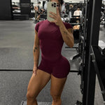 Short Sleeve Gym Top Women Clothes Yoga Top Seamless Sports Shirt Light Weight Fitness Workout Tee Sports Tops Active Wear Femme