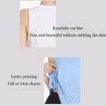 Women's Summer Lightweight Printed Loose Sleeveless Yoga Vest I-Shaped Sports Top