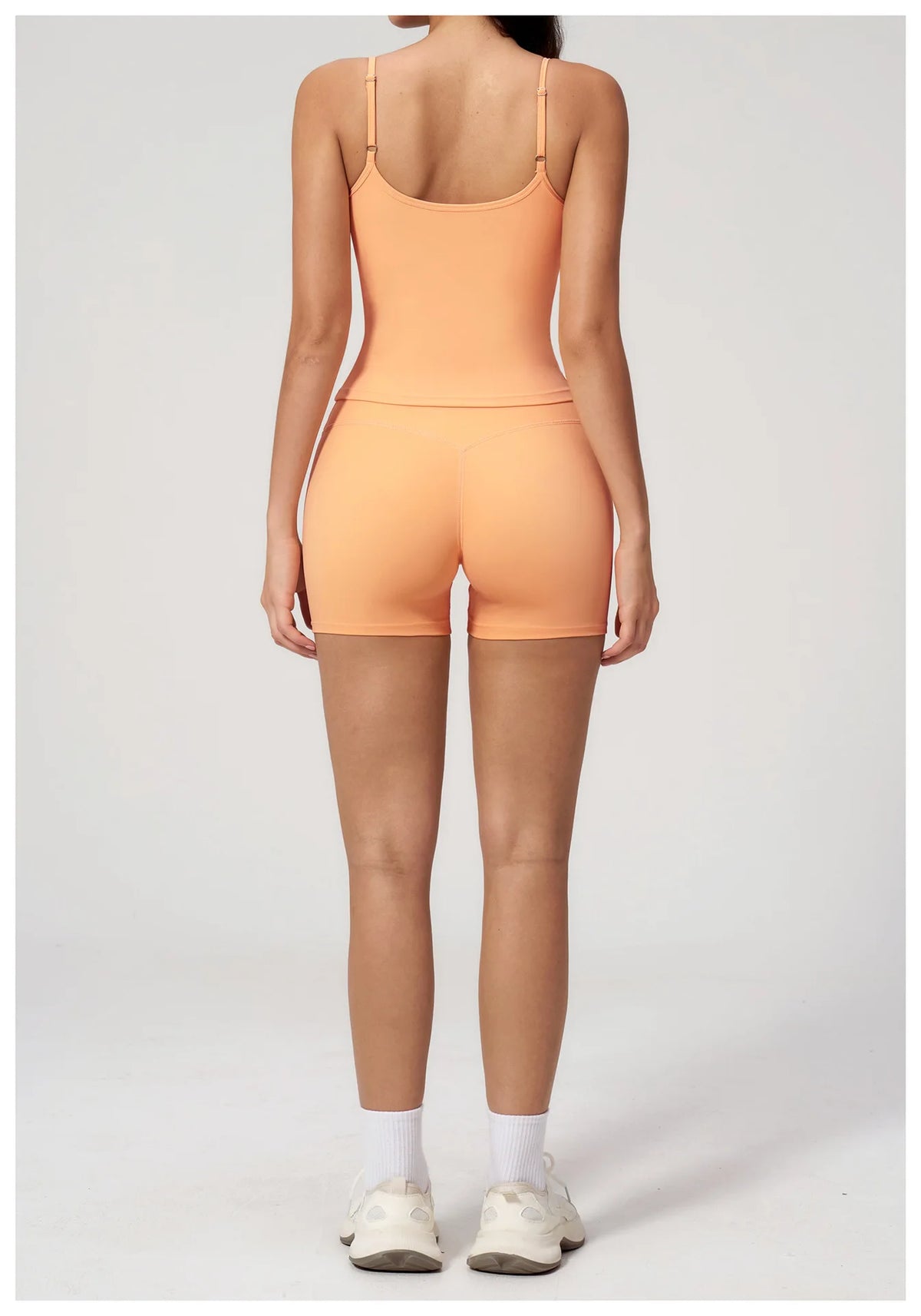 2 Piece Shaved Yoga Sets Women Hip Lifting Shorts Fitness Suit Outdoor Leisure Running Slimming Sports Vest Workout Tracksuit