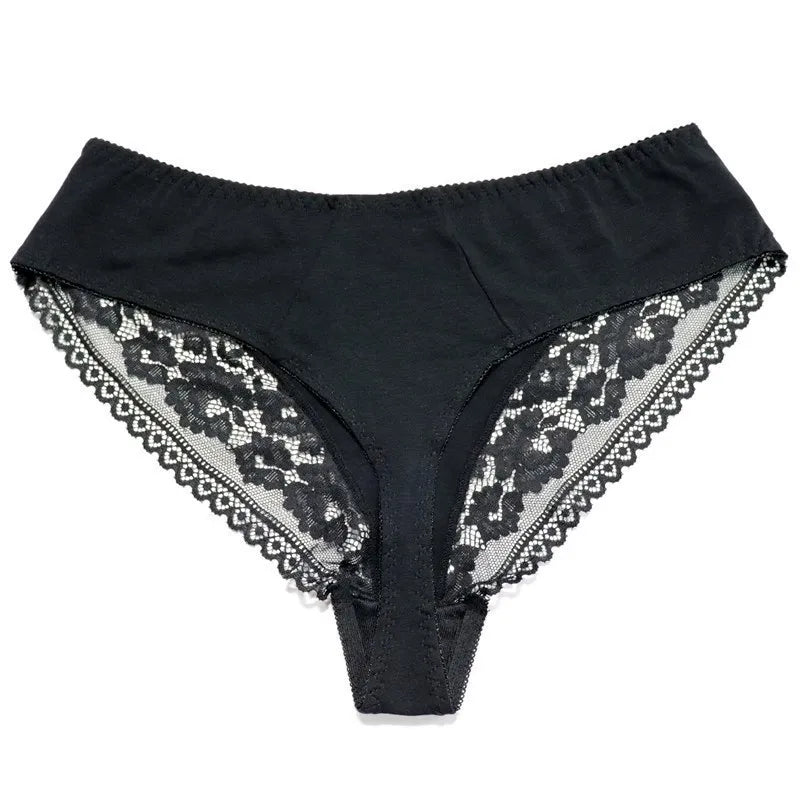 Beauwear L-5XL Plus Size Underwear Sexy G String Panties For Women cotton Thong Briefs Lingerie Female Underpants