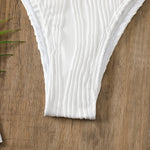 White Swimsuit Women Bathing Suit Bandeau Bikini 2024 Mujer Biquinis Feminino Swimwear Thong Bikini Set Beachwear Sexy Bikinis