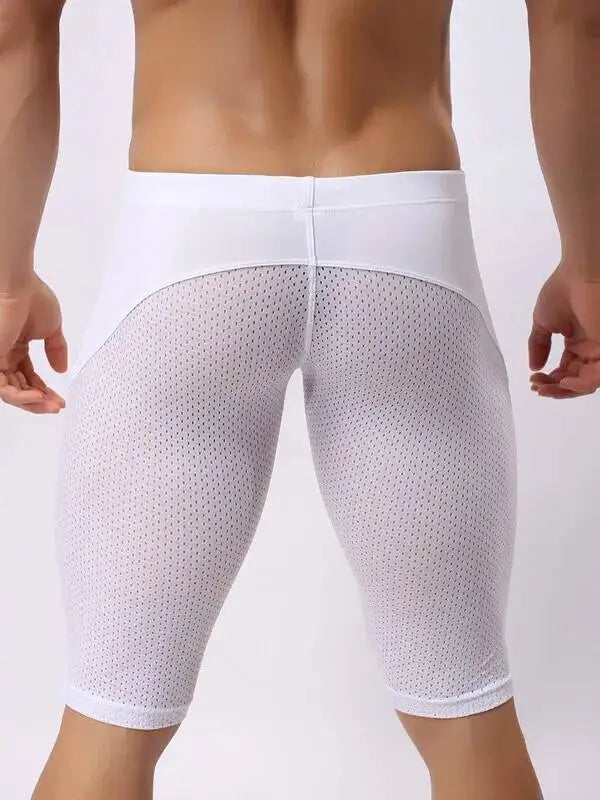 Men's Underwear Shaping Pants Sports Slim Fit Pants Sports Mid-Length Pants Cycling Pants Pants Casaul Elegant Style Pants 3TEL