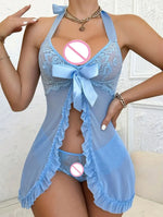 Women Transparent Lingerie Women's Underwear See Through Lingerie Sets Sexy Lace Bra And Panty Set Female Sexy Costumes
